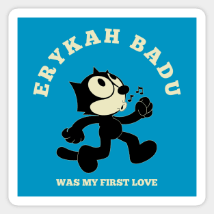 erykah badu my first love Sticker